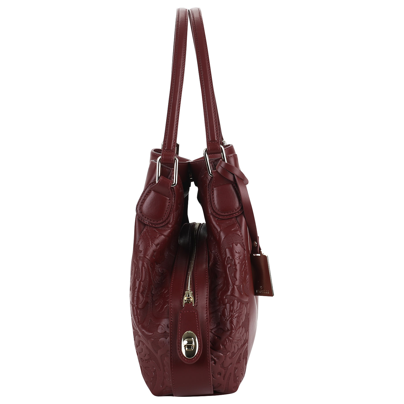 Бордовая мягкая сумка Aurelli 