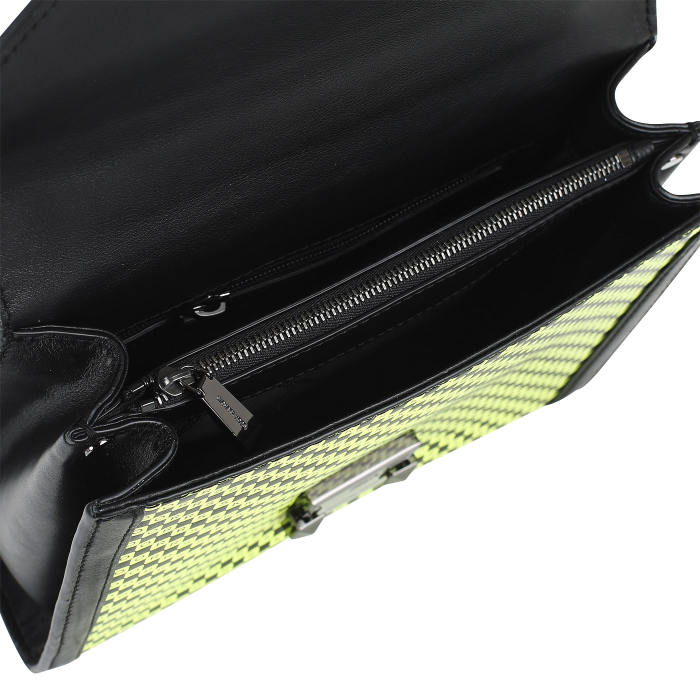 Кожаная сумка с тиснением Michael Kors Whitney