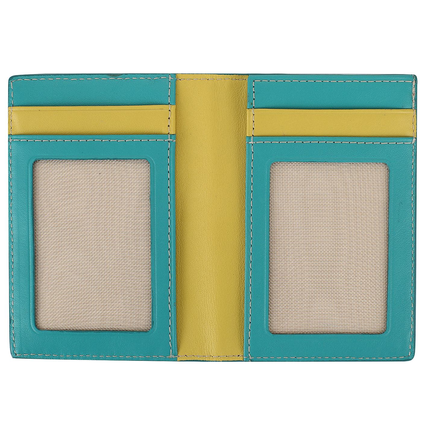 Вертикальная визитница из кожи Neri Karra 