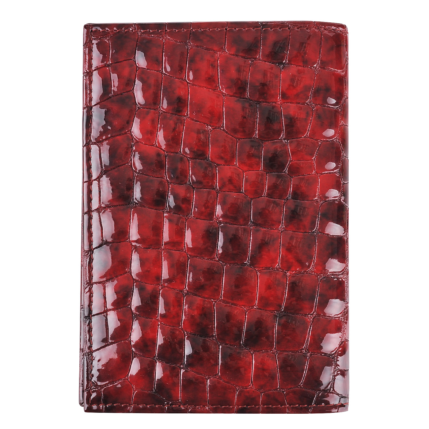 Обложка для паспорта с отделкой под крокодиловую кожу Aurelli Divine