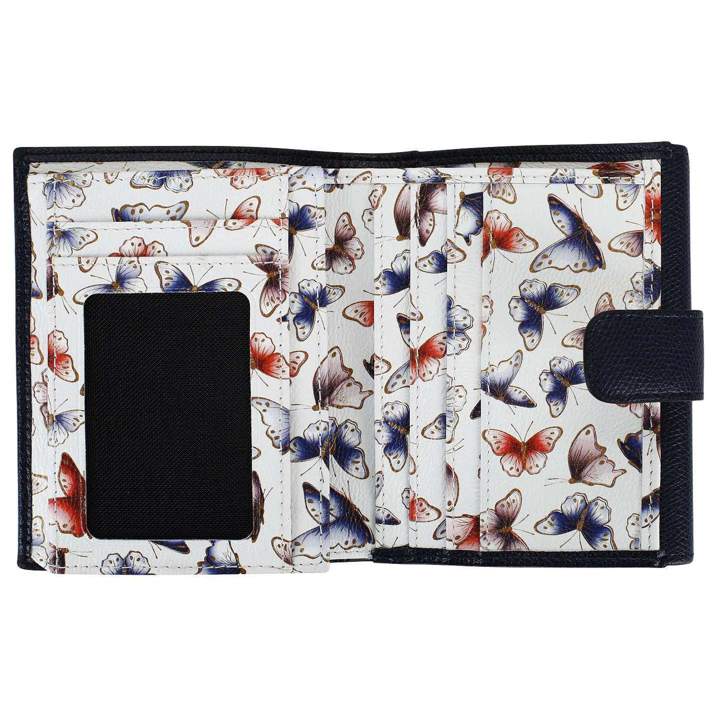 Складное кожаное портмоне Aurelli Alma fantasia