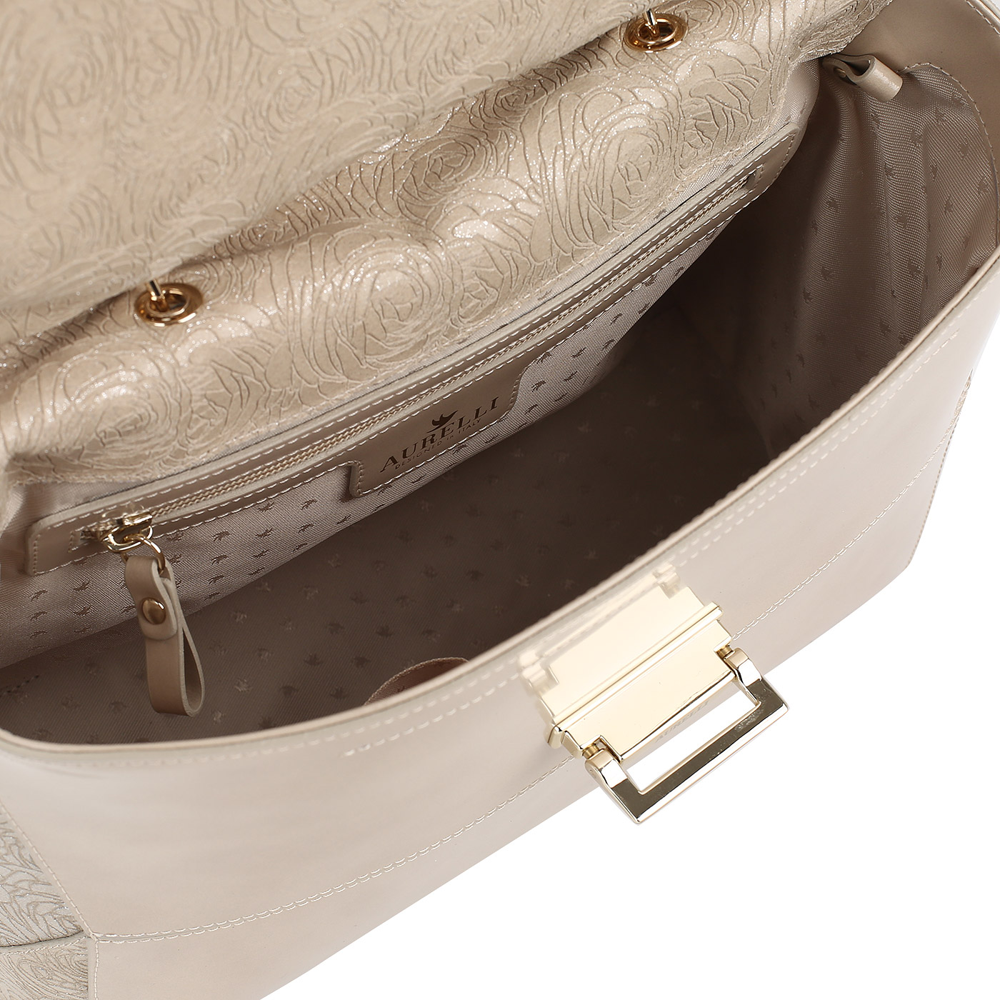 Сумка с глянцем Aurelli 