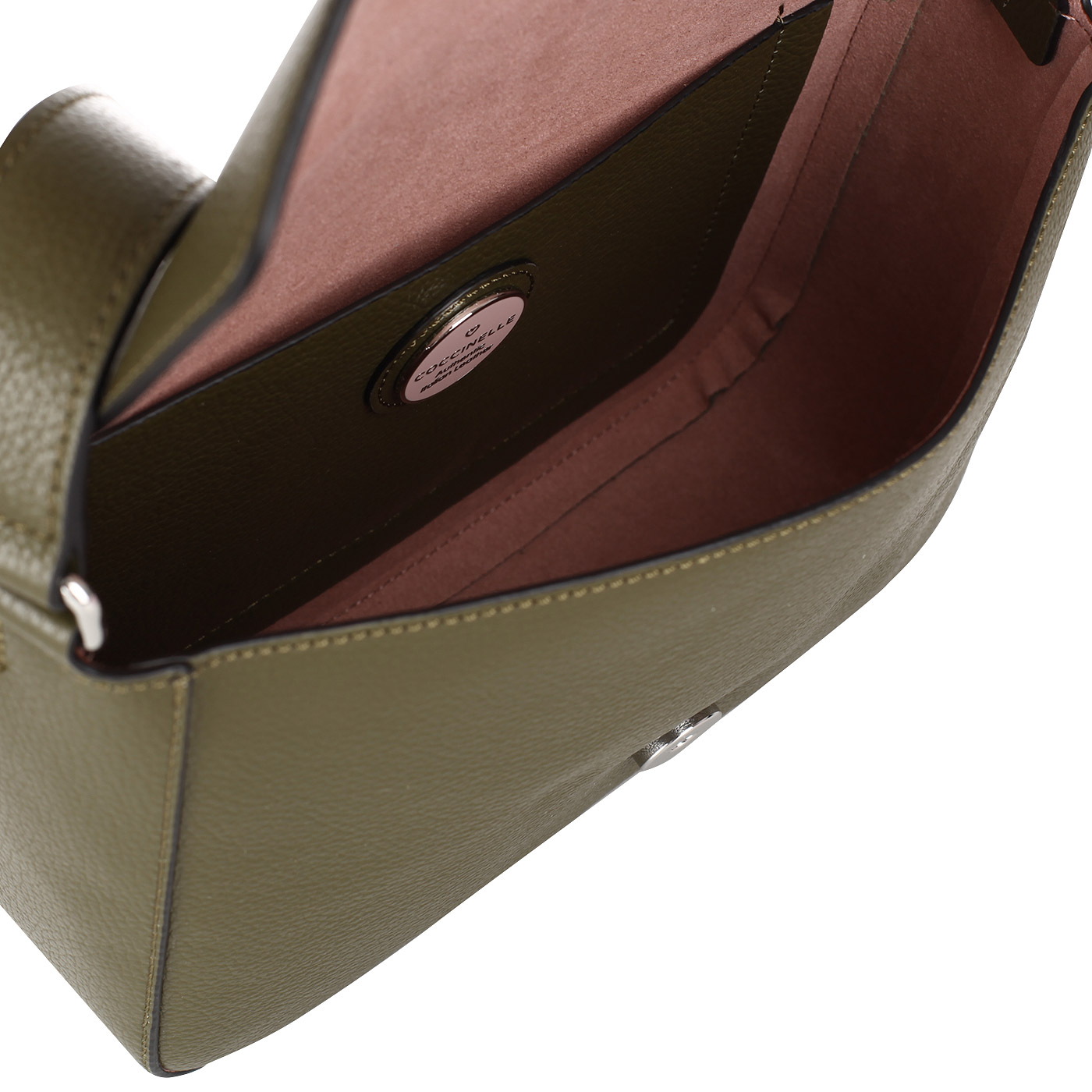 Сумочка из мягкой кожи Coccinelle Ambrine cross