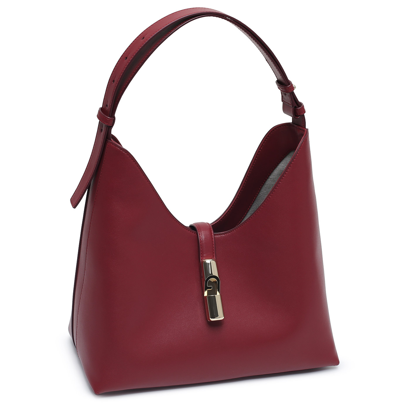 Кожаная сумка Furla Goccia