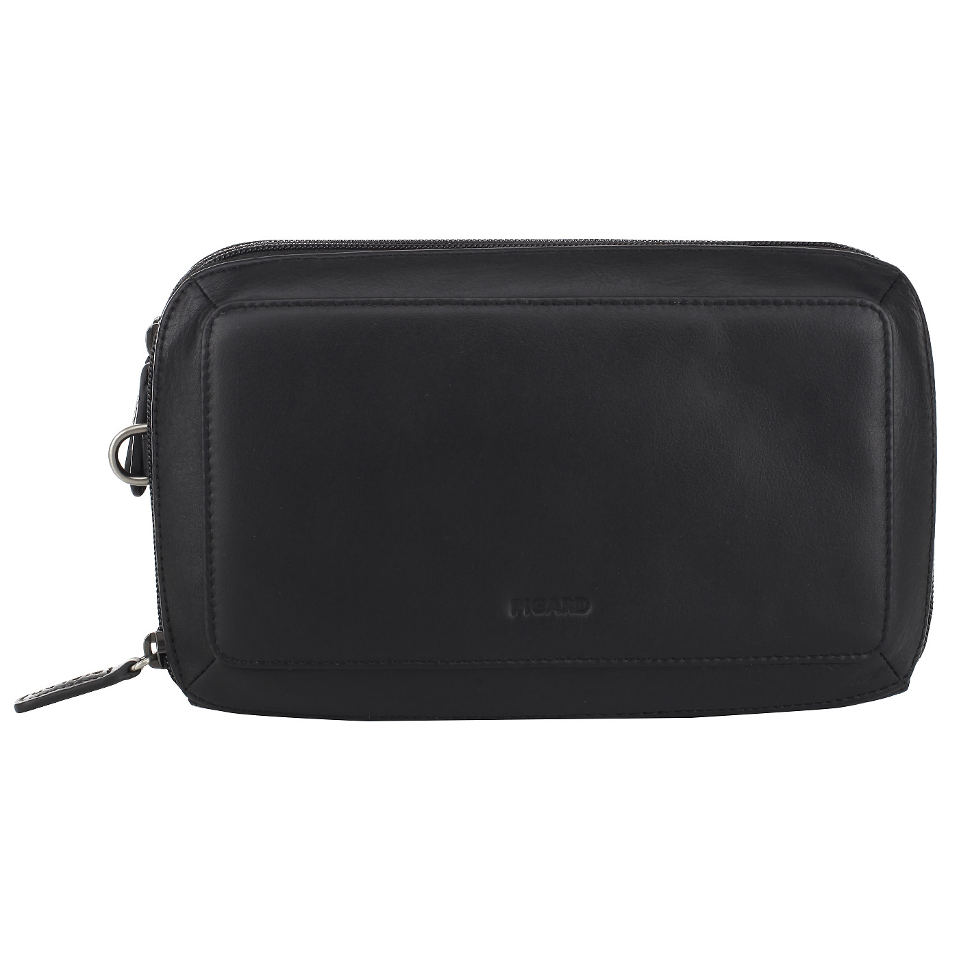 Picard Мужская кожаная вместительная барсетка