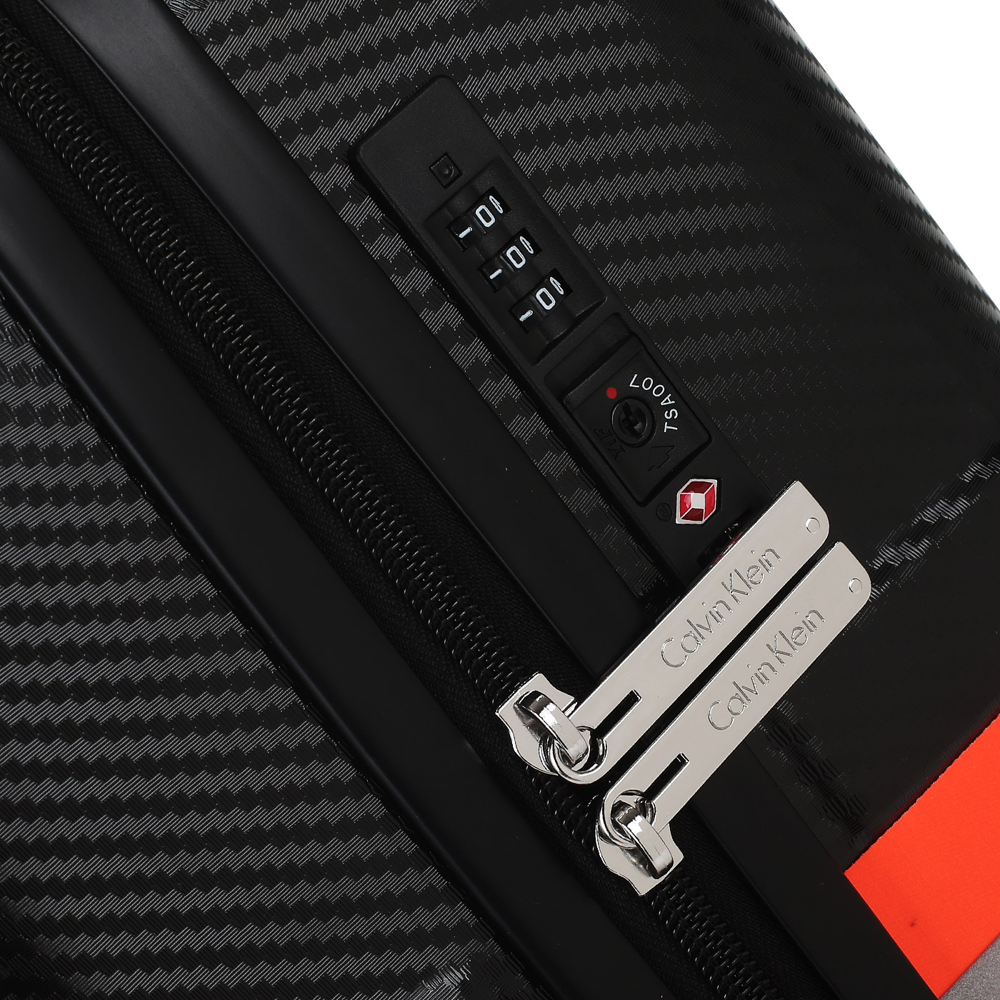 Чемодан маленький S из ABS-пластика с кодовым замком Calvin Klein CK-632 Marshall HS