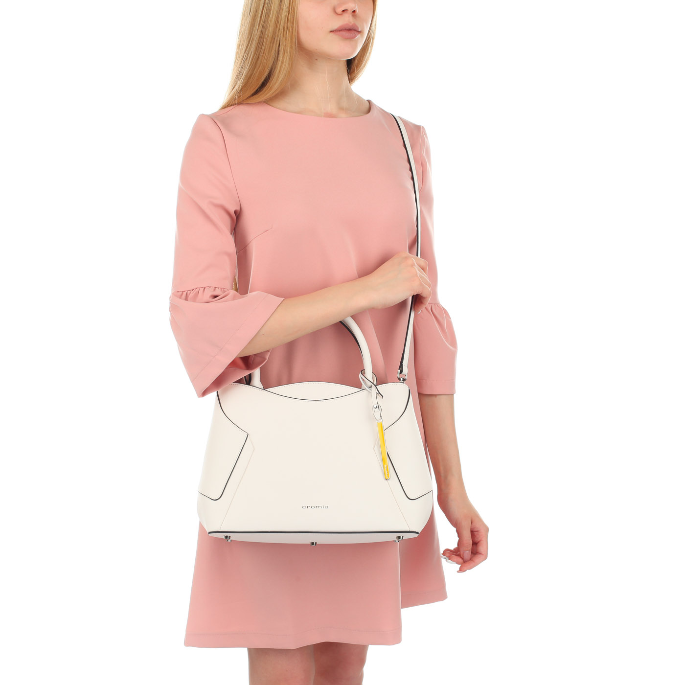 Женская сумка из натурального сафьяна Cromia Wisper