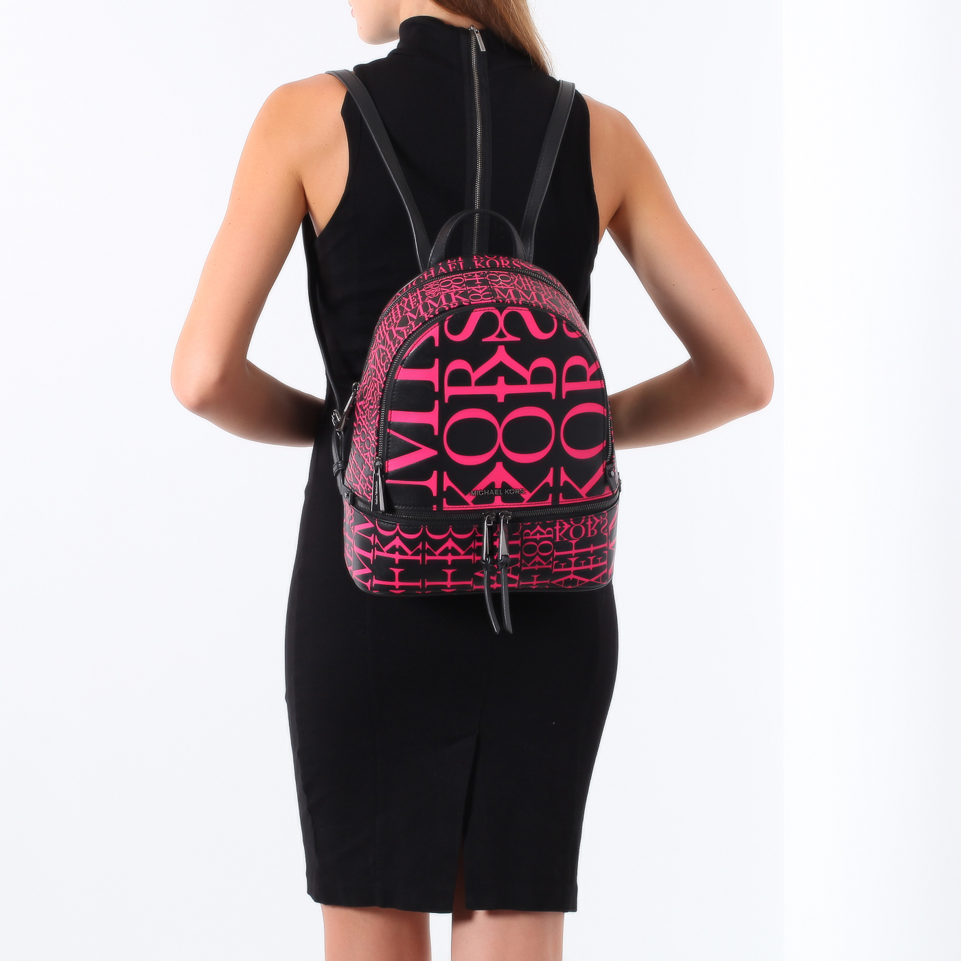 Кожаный рюкзак Michael Kors Rhea Zip