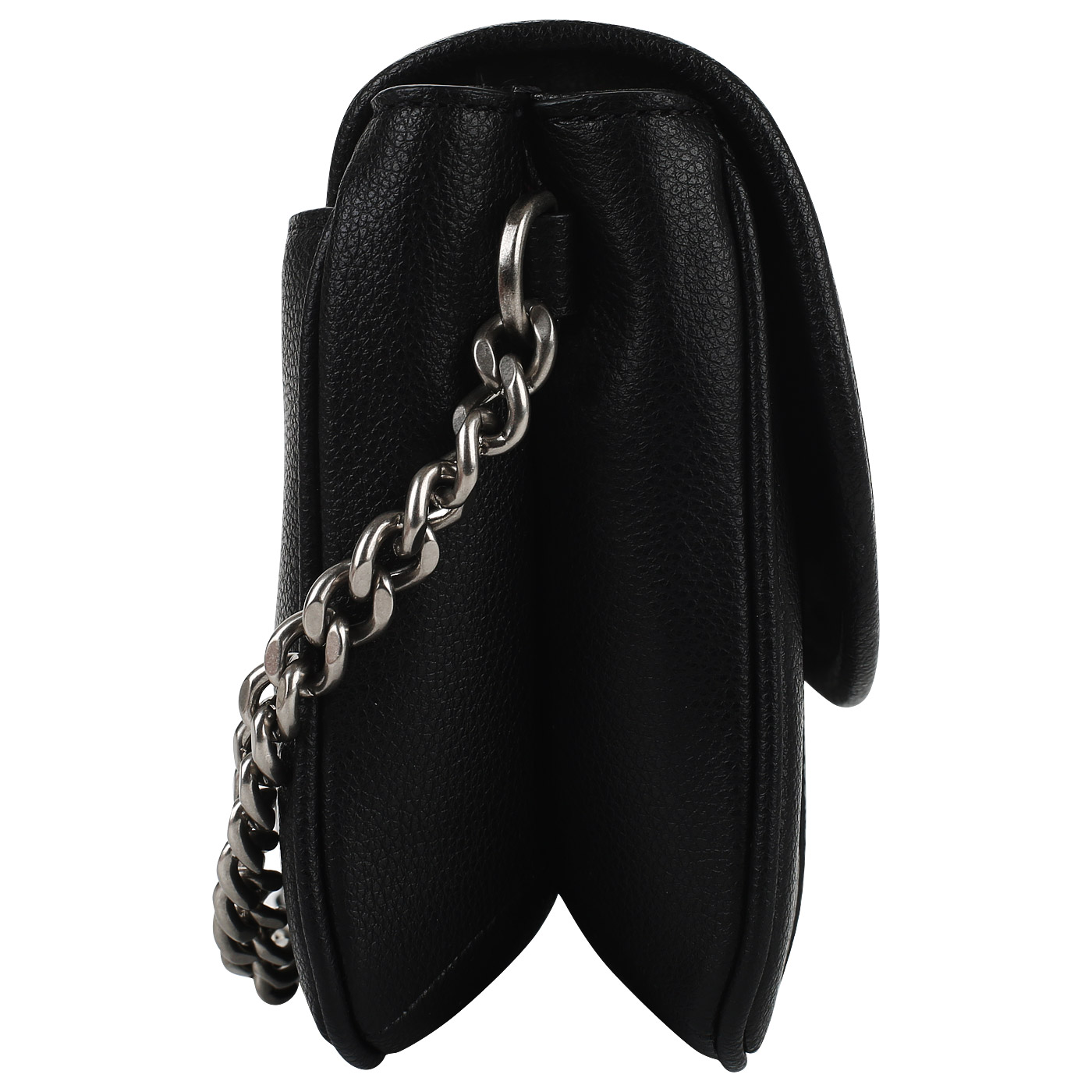 Сумочка из черной кожи DKNY Columbus