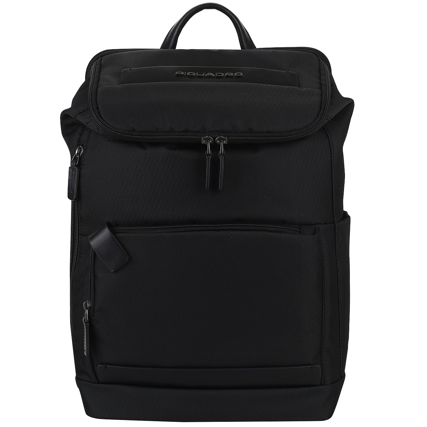 Piquadro Рюкзак из текстиля и кожи
