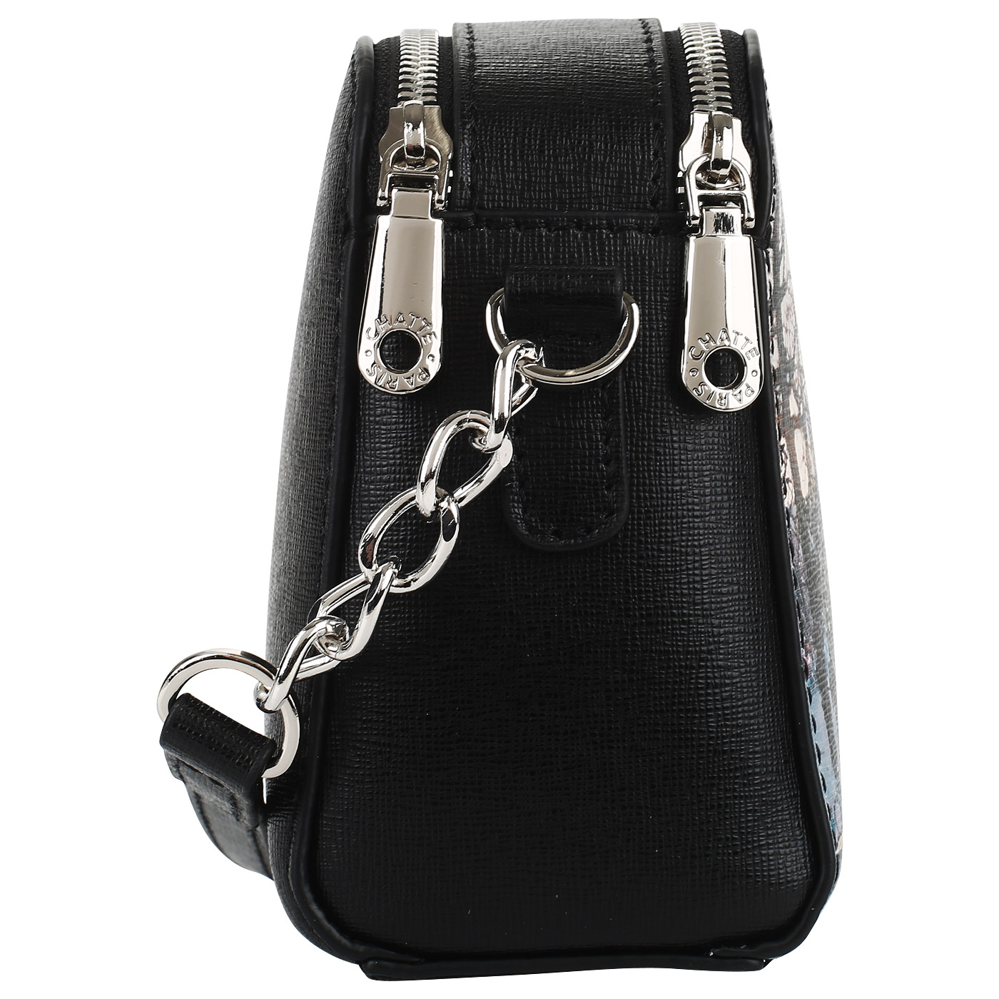 Сафьяновая сумка на плечо Chatte 