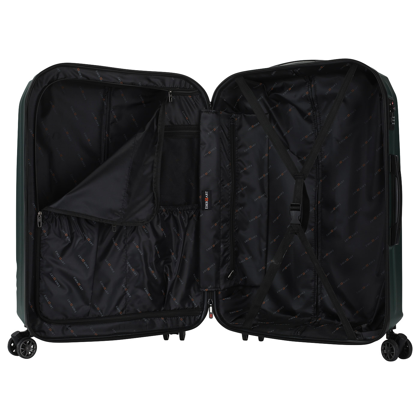 Чемодан большой L из поликарбоната с кодовым замком Eberhart Sway