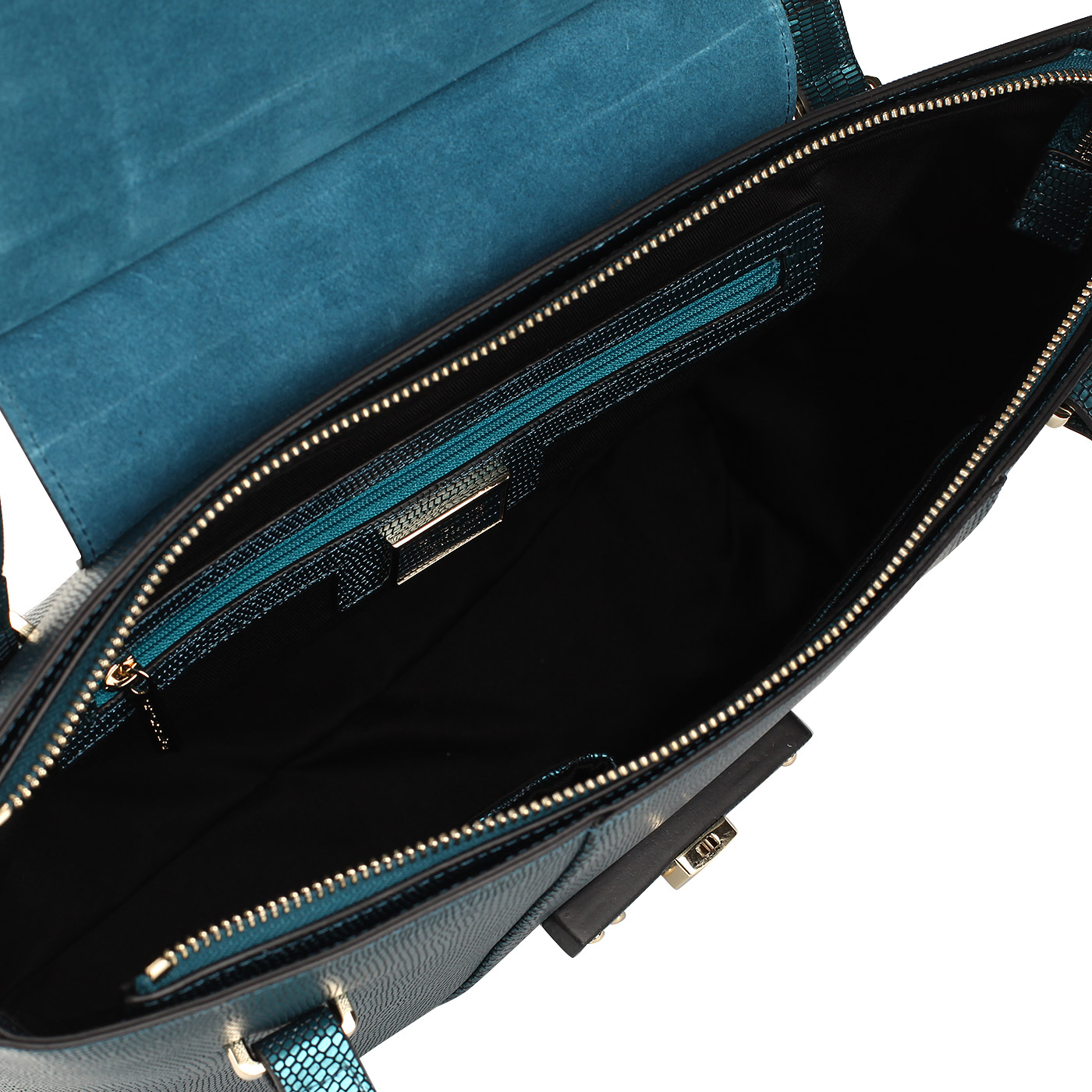 Кожаная сумка с длинными ручками Cromia Yvon