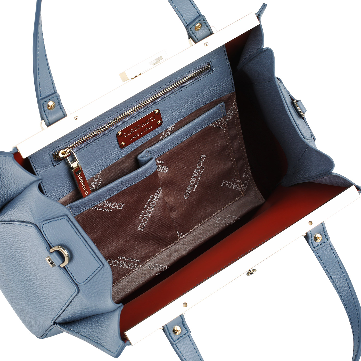 Кожаная сумка Gironacci 