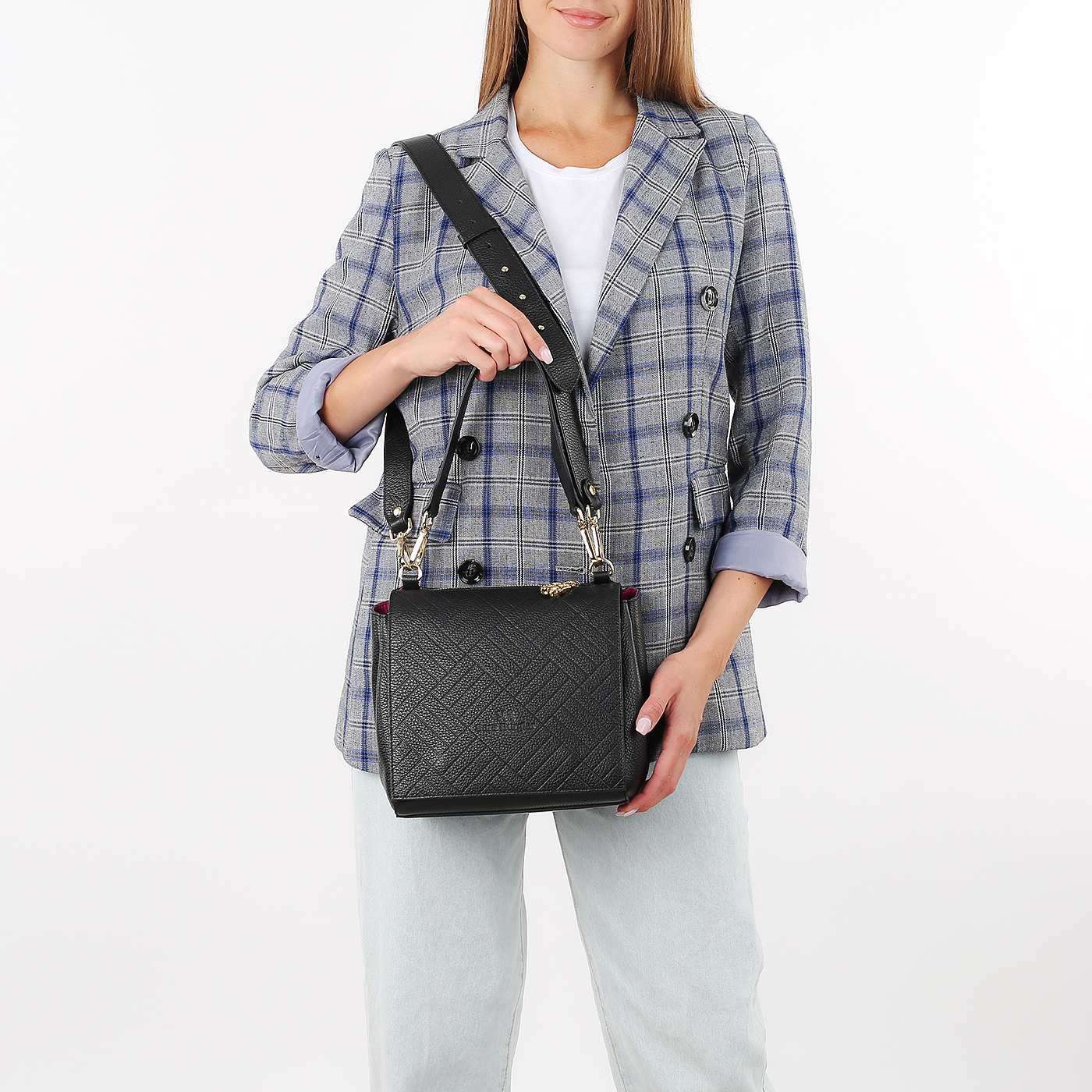 Кожаная сумка Sara Burglar Lia Dama Free