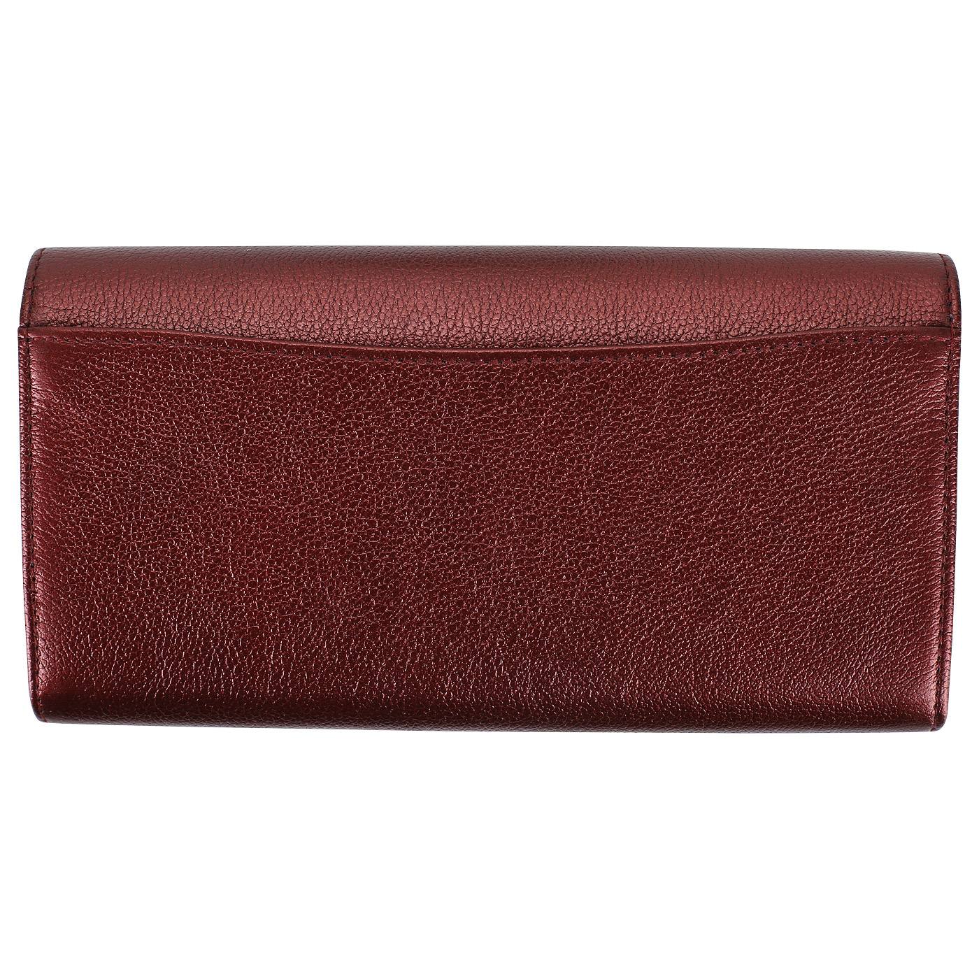 Кожаное бордовое портмоне Aurelli Stella