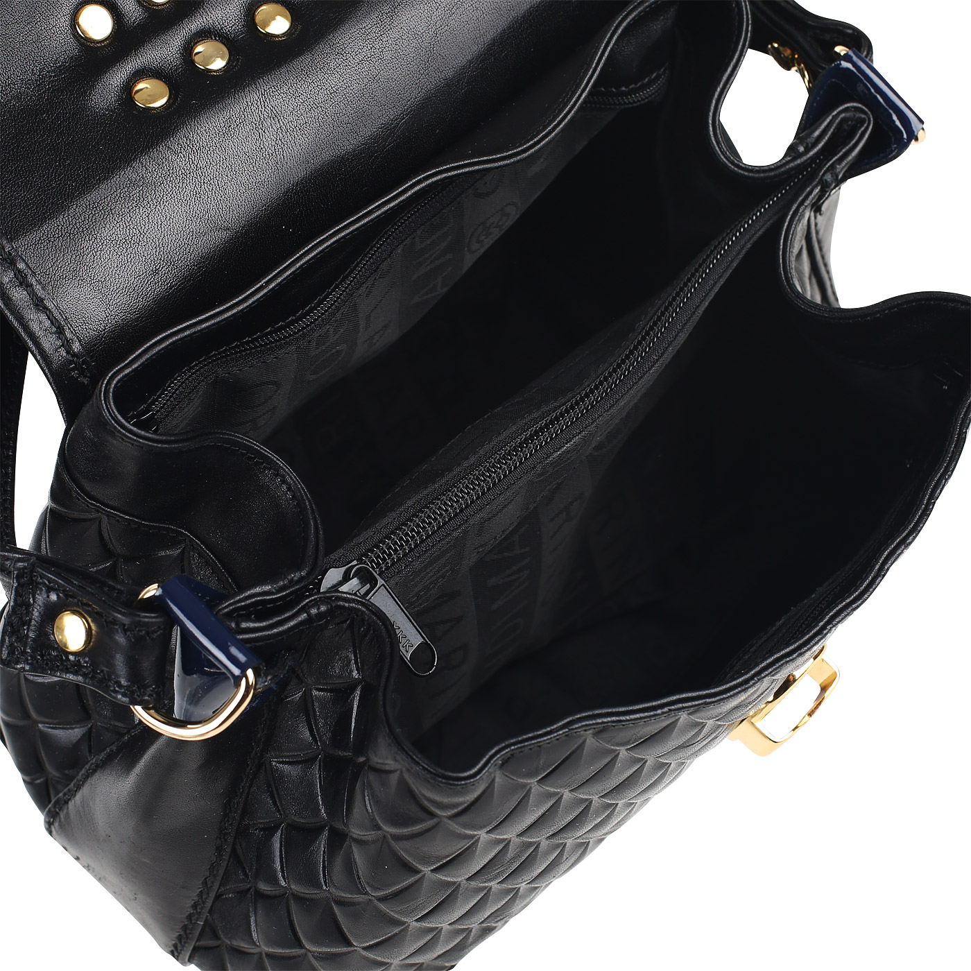 Сумка из комбинированной кожи Marino Orlandi 