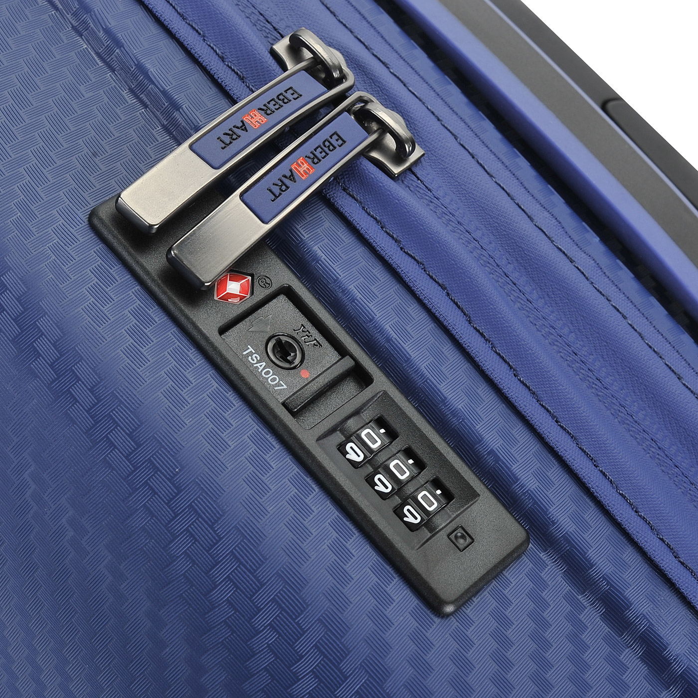 Чемодан для ручной клади из полипропилена с кодовым замком Eberhart Vortex