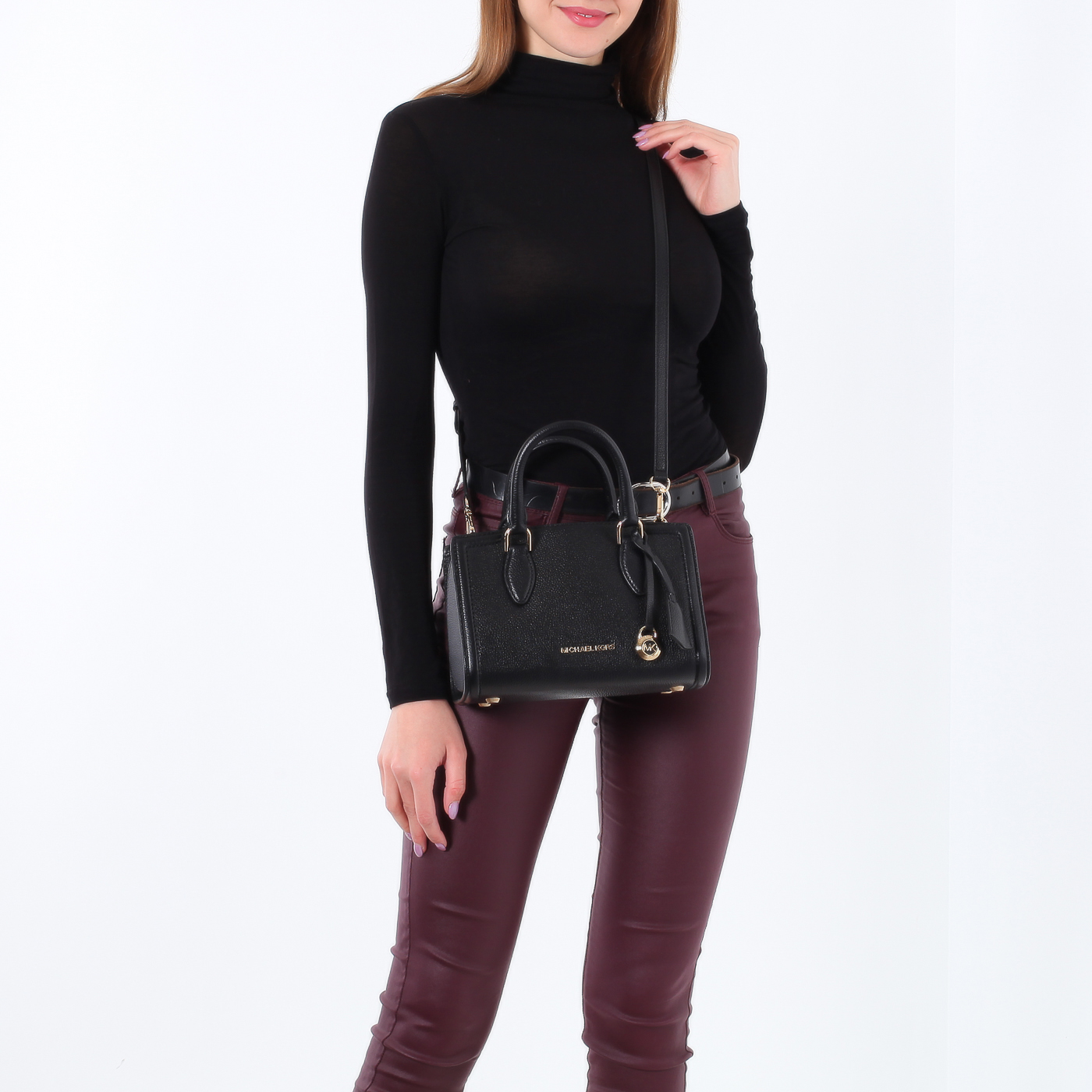 Сумка из натуральной кожи Michael Kors Zoe