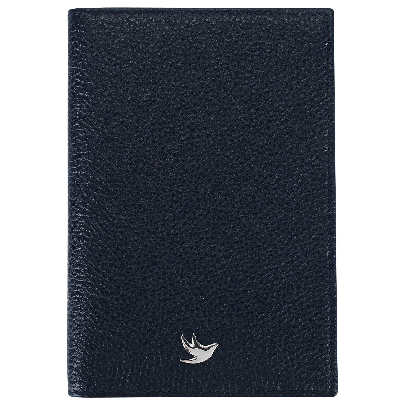 Aurelli Обложка для паспорта из синей кожи