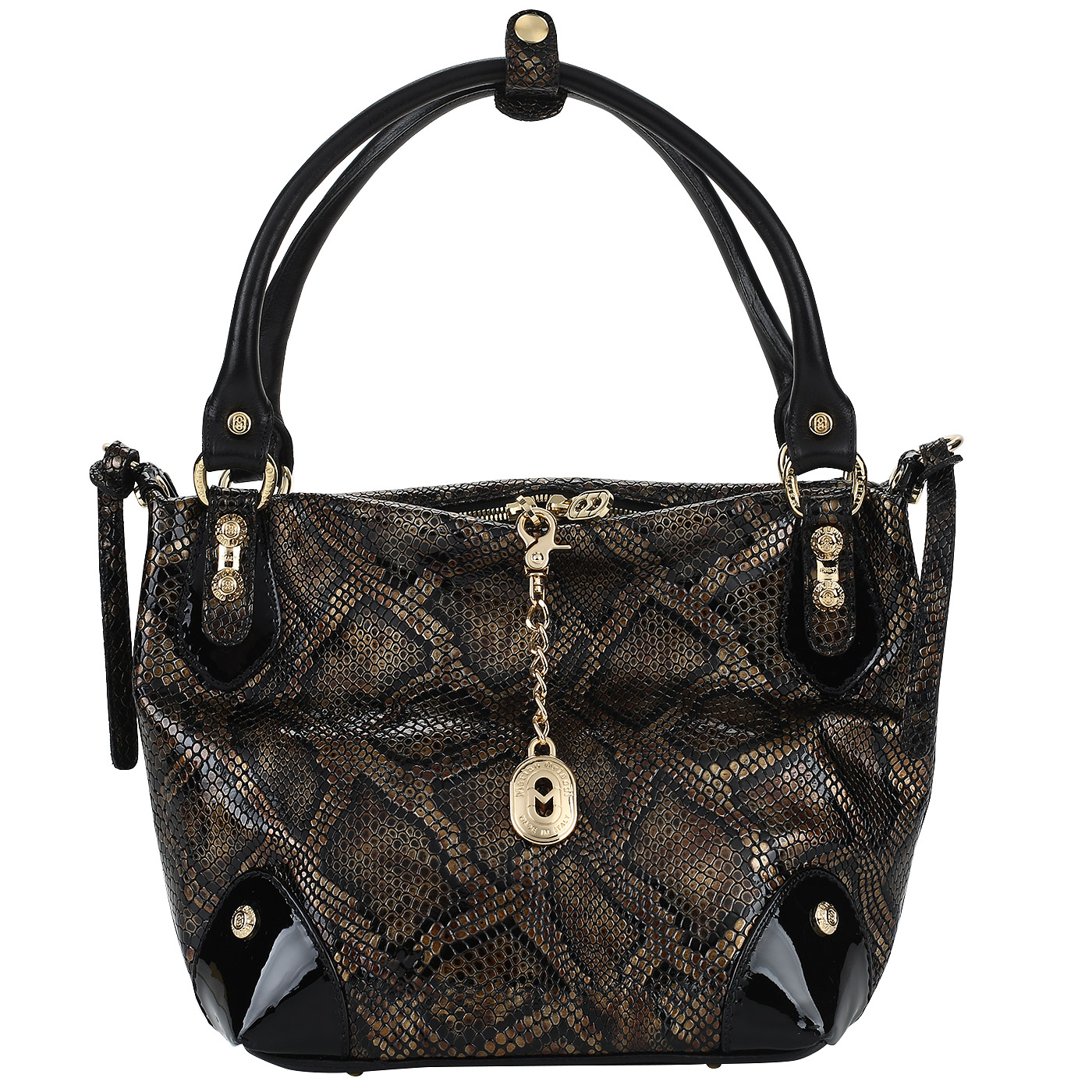 Marino Orlandi Сумка из лакированной кожи