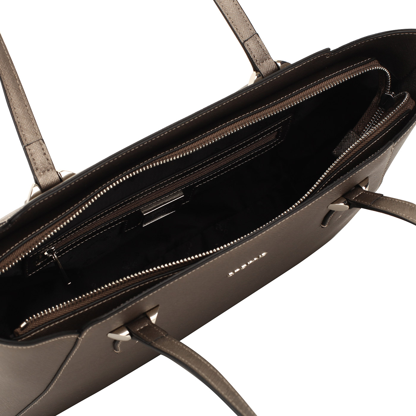 Сумка из сафьяна с длинными ручками Cromia Perla