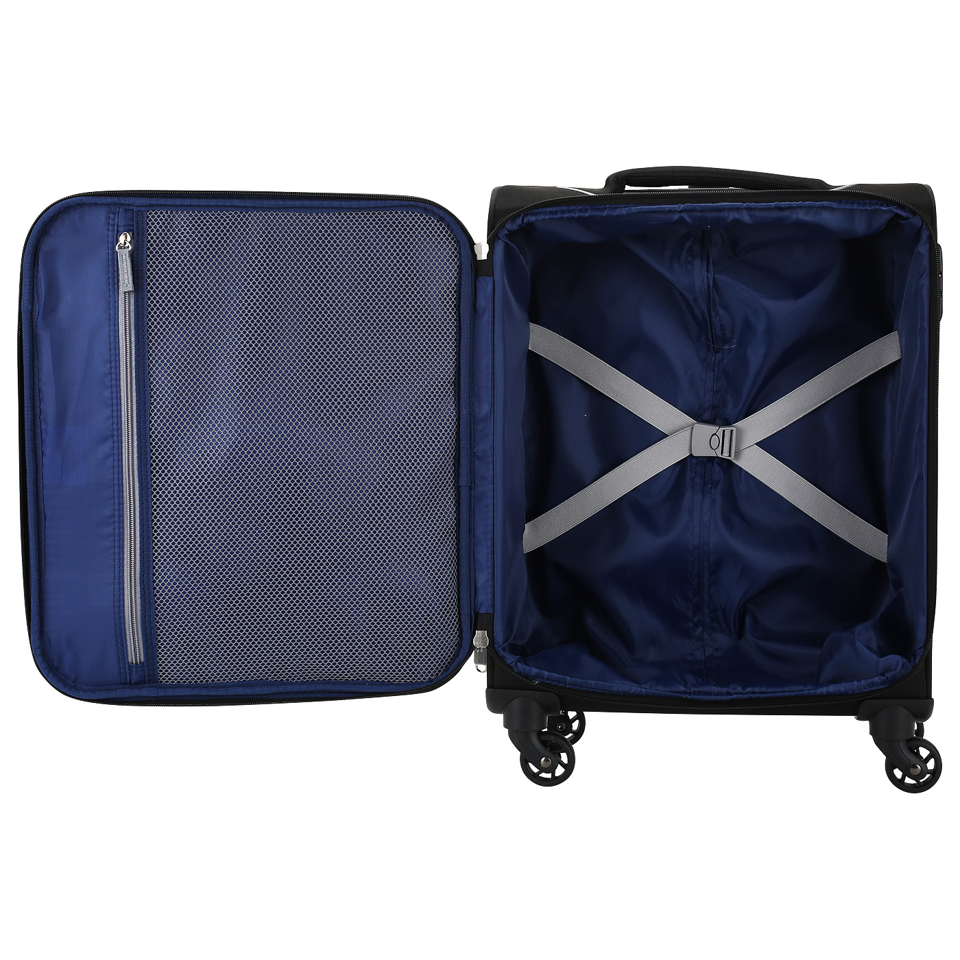 Чемодан для ручной клади тканевый с кодовым замком American Tourister Holiday Heat