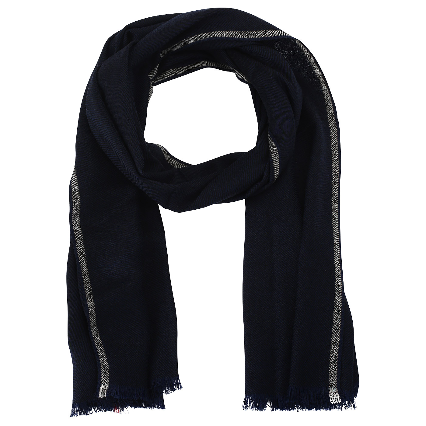 Dr. Koffer Синий шерстяной шарф