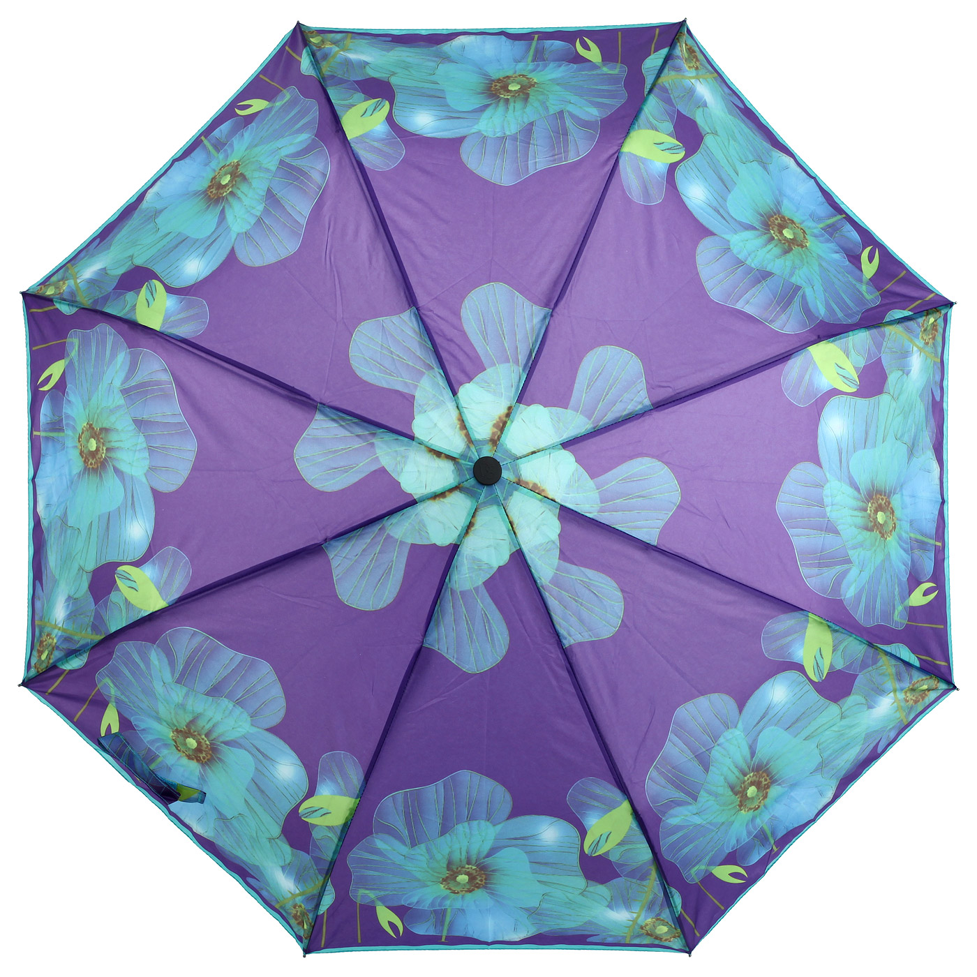 Складной зонт с принтом Raindrops 