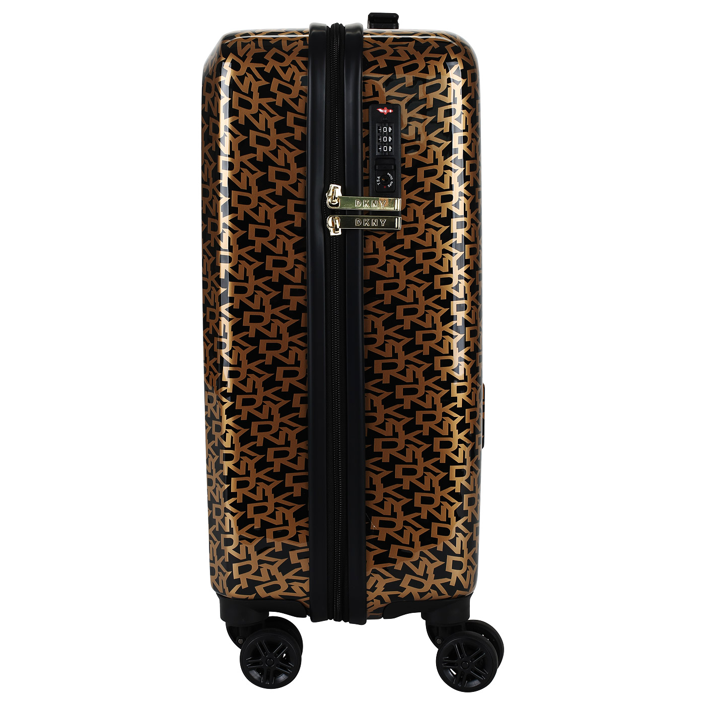Чемодан маленький S из ABS-пластика с кодовым замком DKNY DKNY-069 Vintage Signature Hardside
