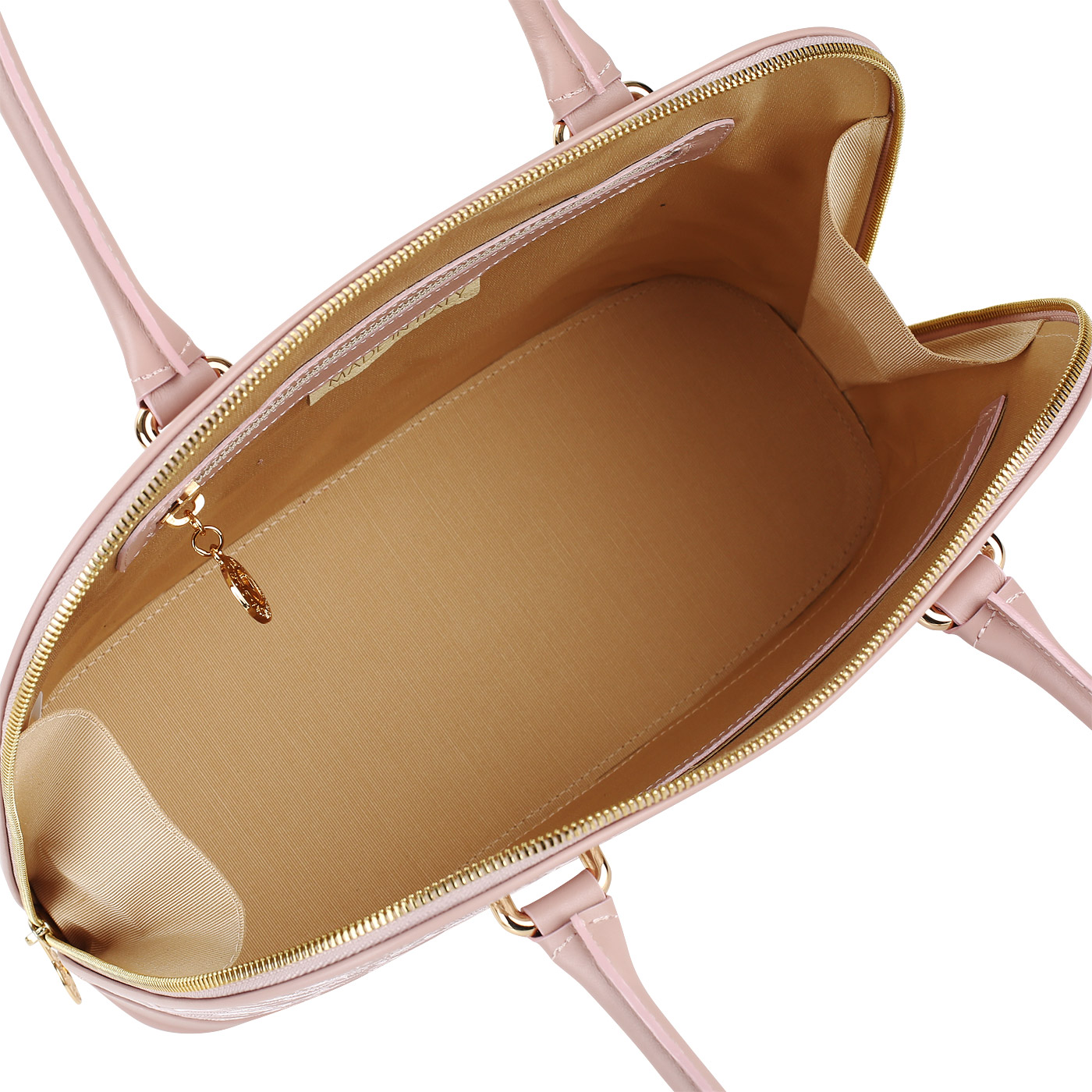 Розовая женская сумка из натуральной кожи Valentino Orlandi Dafne