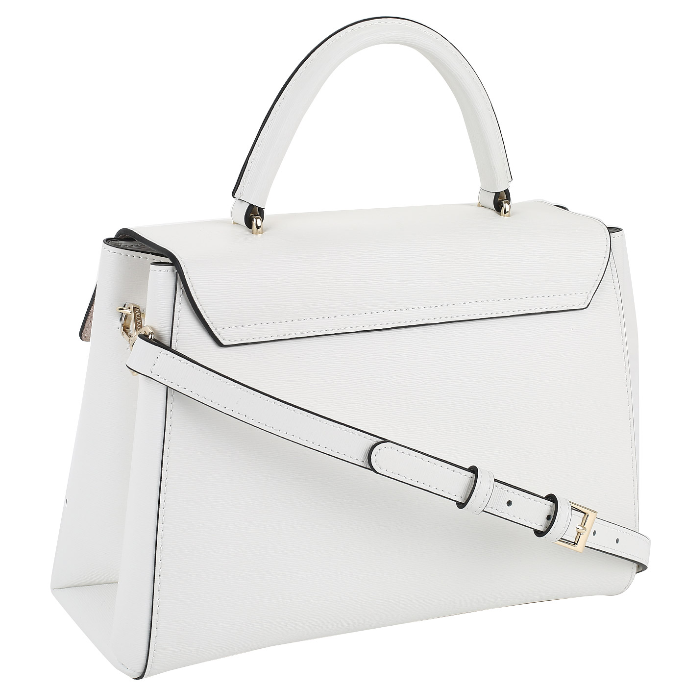 Тисненая сумка-сэтчел Cromia Kesi