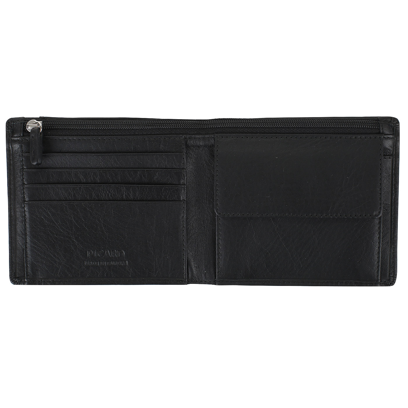 Черное кожаное портмоне Picard Buddy 1
