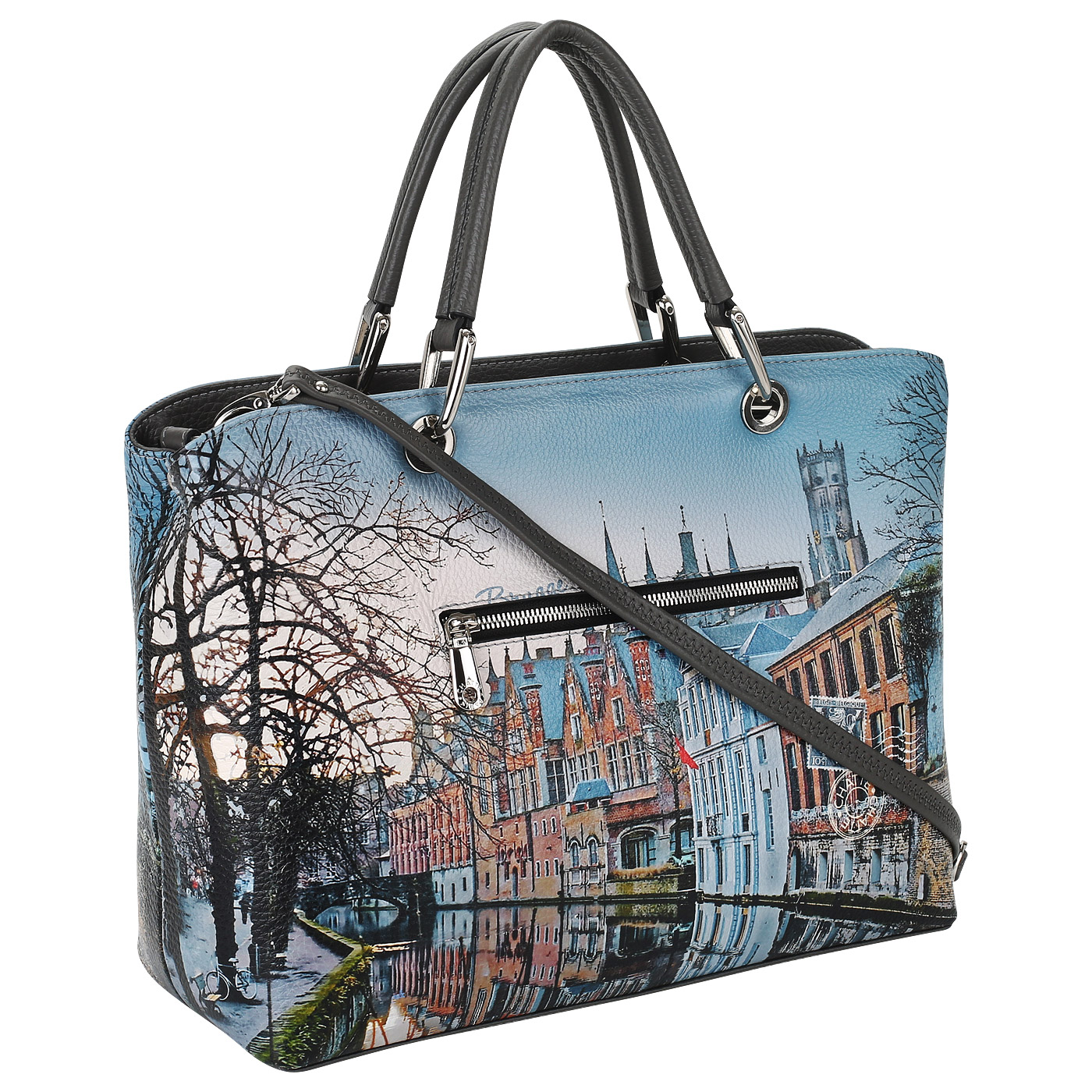 Сумка с принтом Chatte 