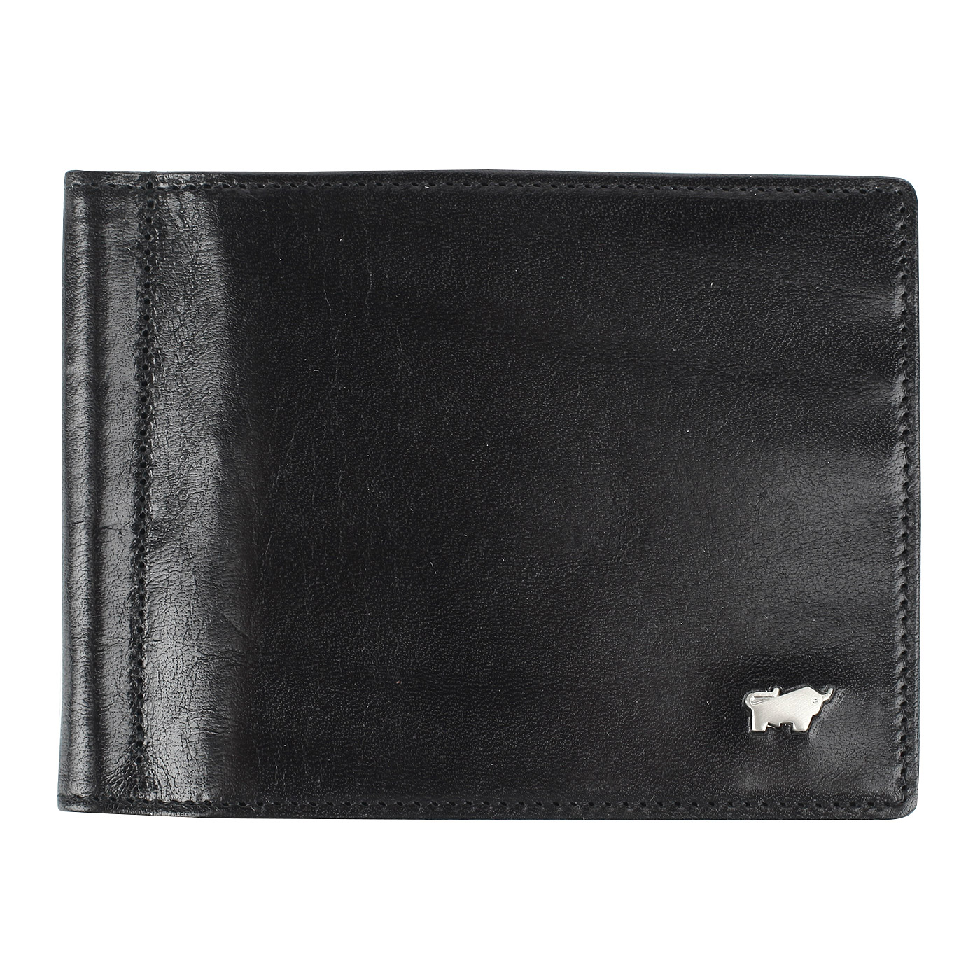 Braun Buffel Мужское кожаное портмоне с зажимом для купюр