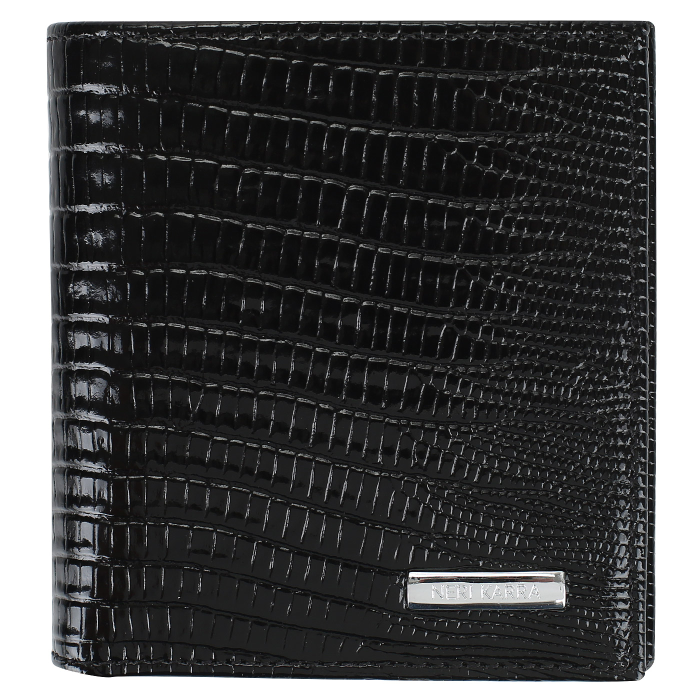 Neri Karra Складное кожаное портмоне с отделкой