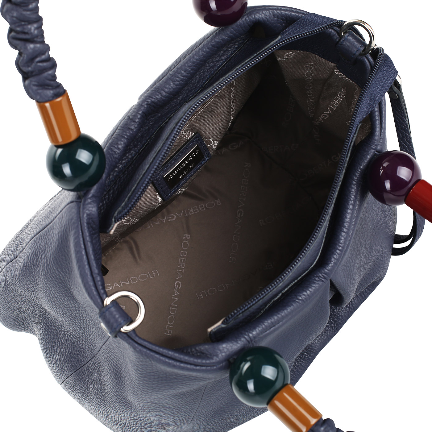 Кожаная сумка Roberta Gandolfi Strozzapreti