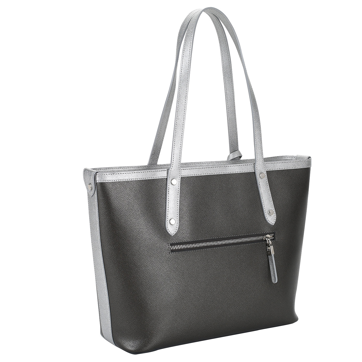 Сафьяновая сумка с брелоком Aurelli 