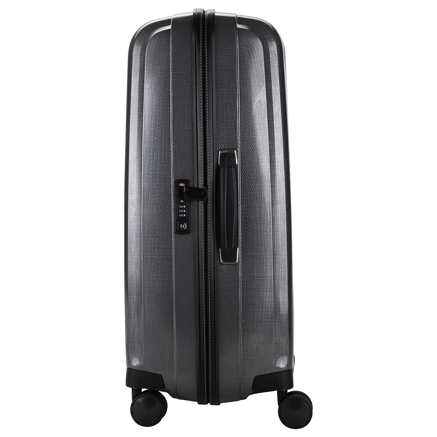 Чемодан большой L из материала Curv с кодовым замком Samsonite Lite-Cube Dlx