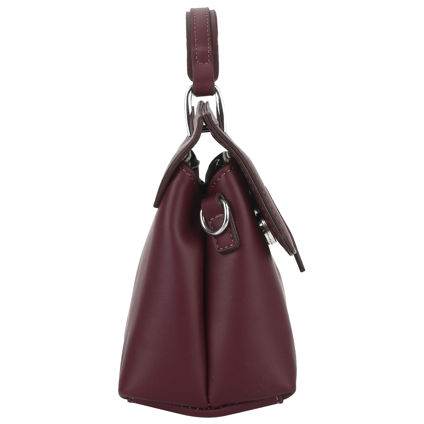 Бордовая сумка из экокожи Dispacci 