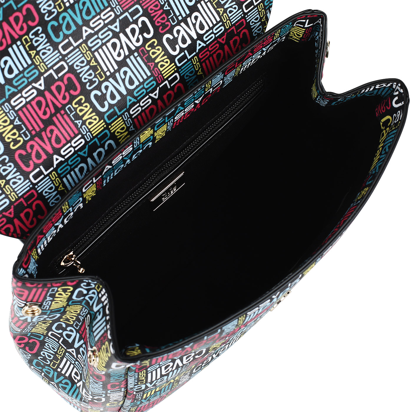 Рюкзак с принтом Cavalli Class Spring Signature