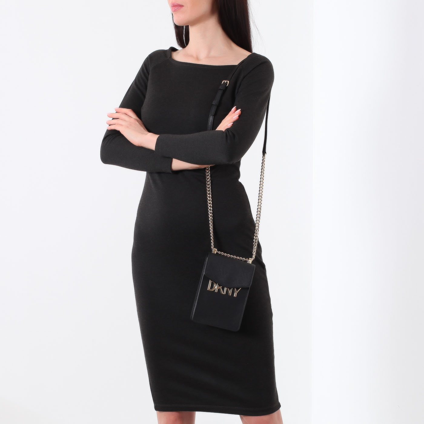 Миниатюрная сумочка через плечо DKNY Penelope