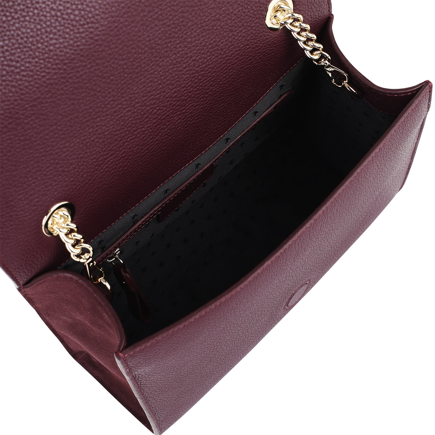 Сумочка из кожи и замши Aurelli Suede