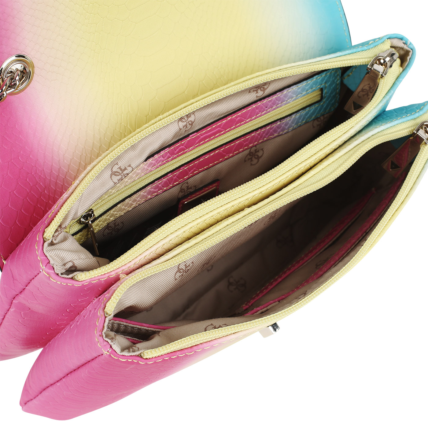 Сумка с отделкой под питона Guess Guess Chic