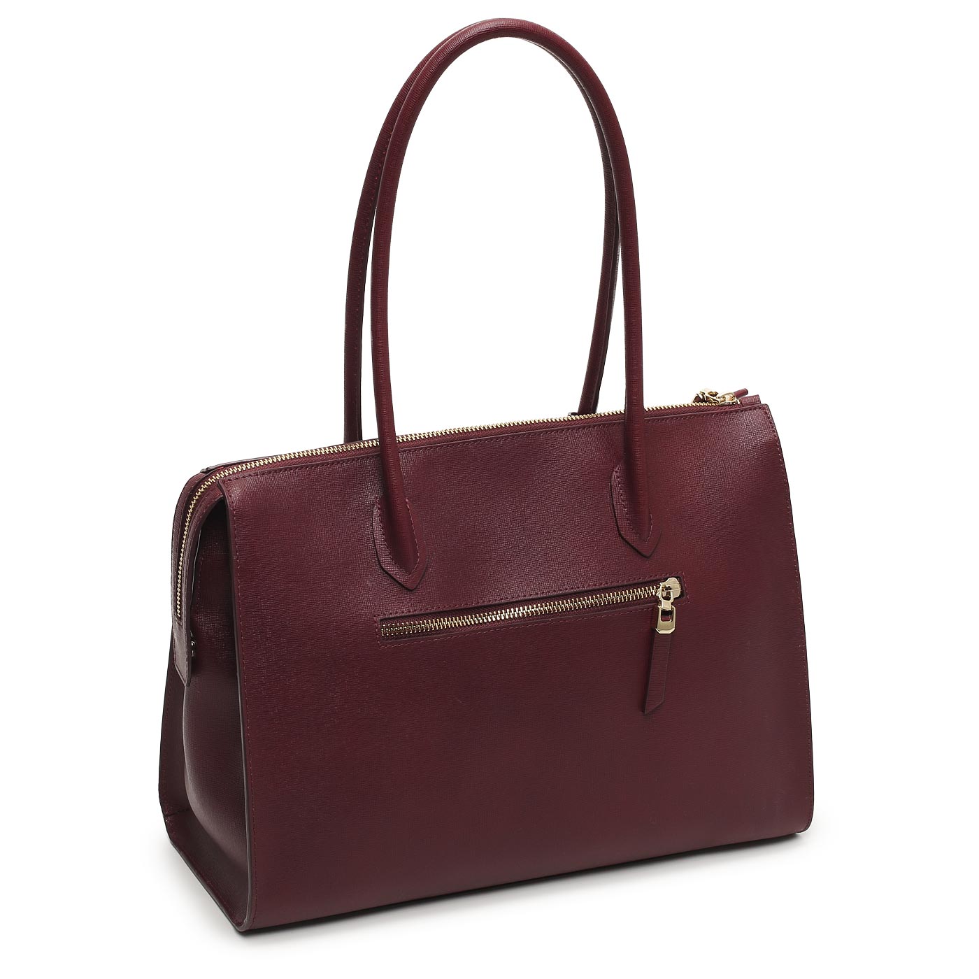 Кожаная сумка Aurelli Saffiano