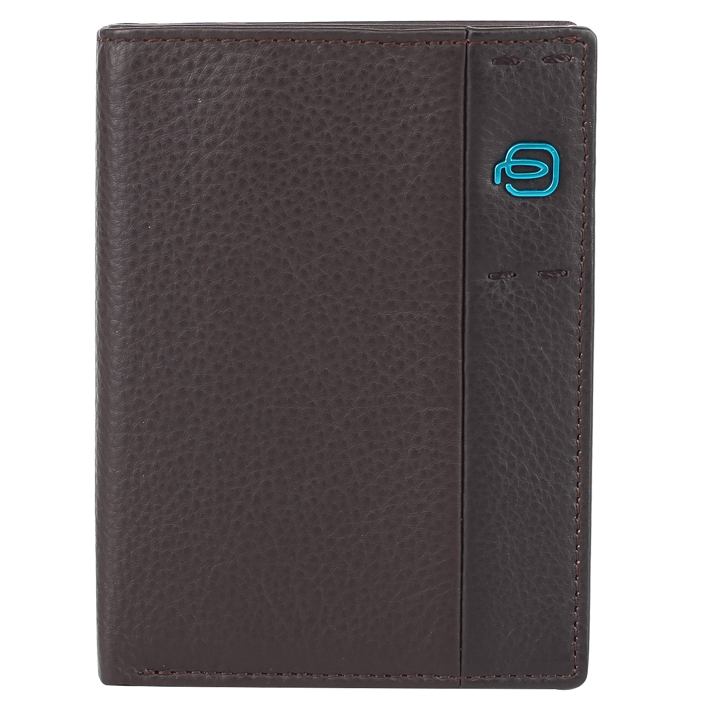 Piquadro Мужское кожаное портмоне коричневого цвета