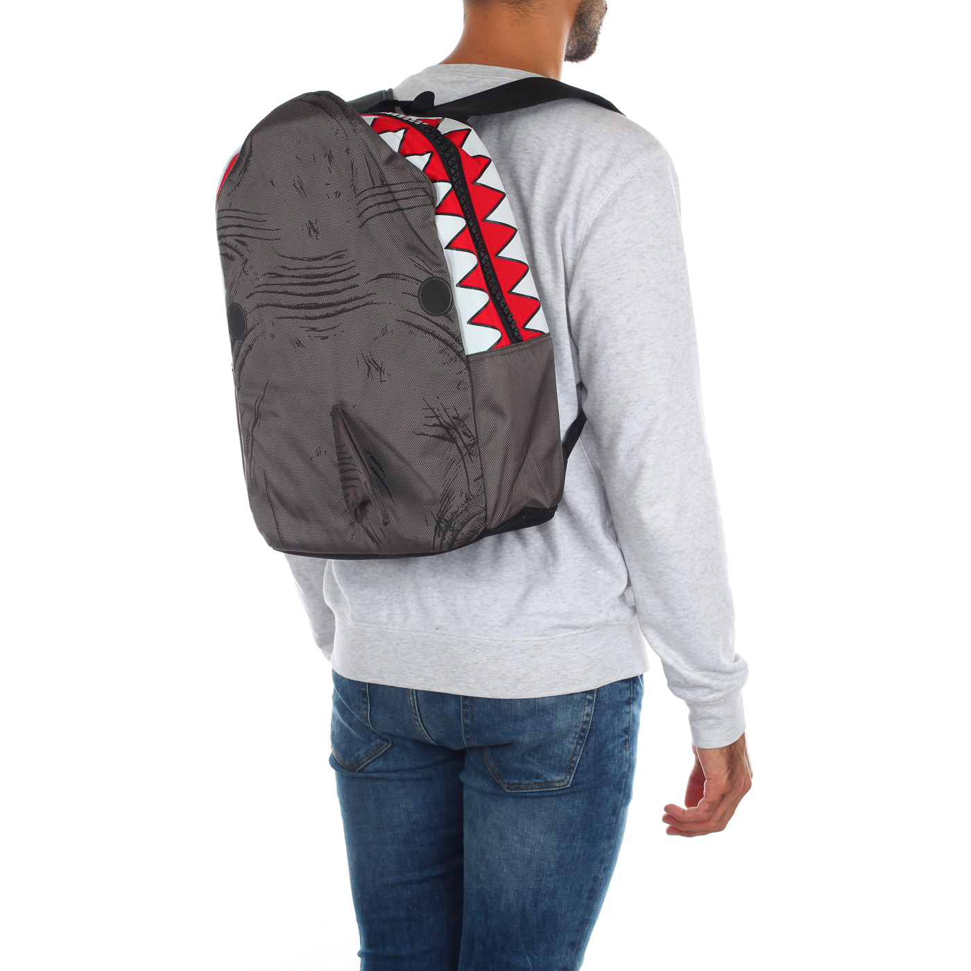 Детский рюкзак с принтом Mojo pax Shark 3D