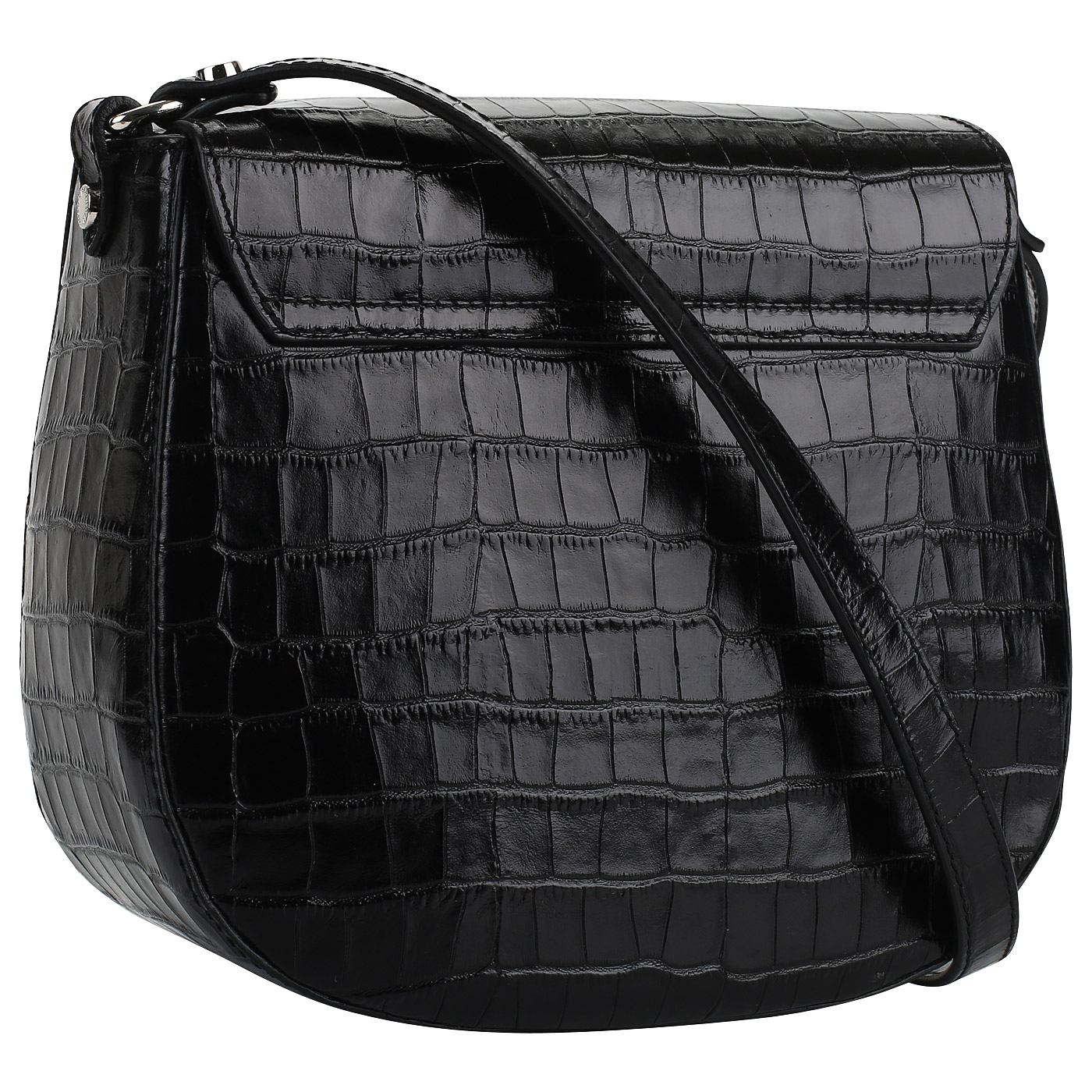 Кожаная сумочка-седло Roberta Gandolfi Linguine Cocco