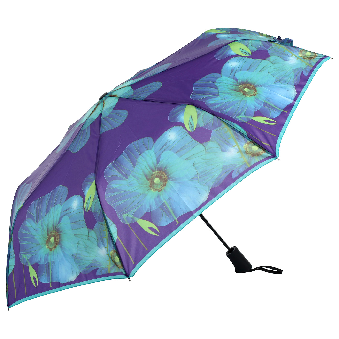 Raindrops Складной зонт с принтом