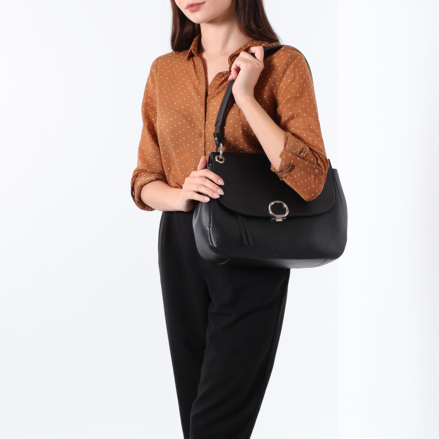 Сумка из натуральной кожи Chatte 